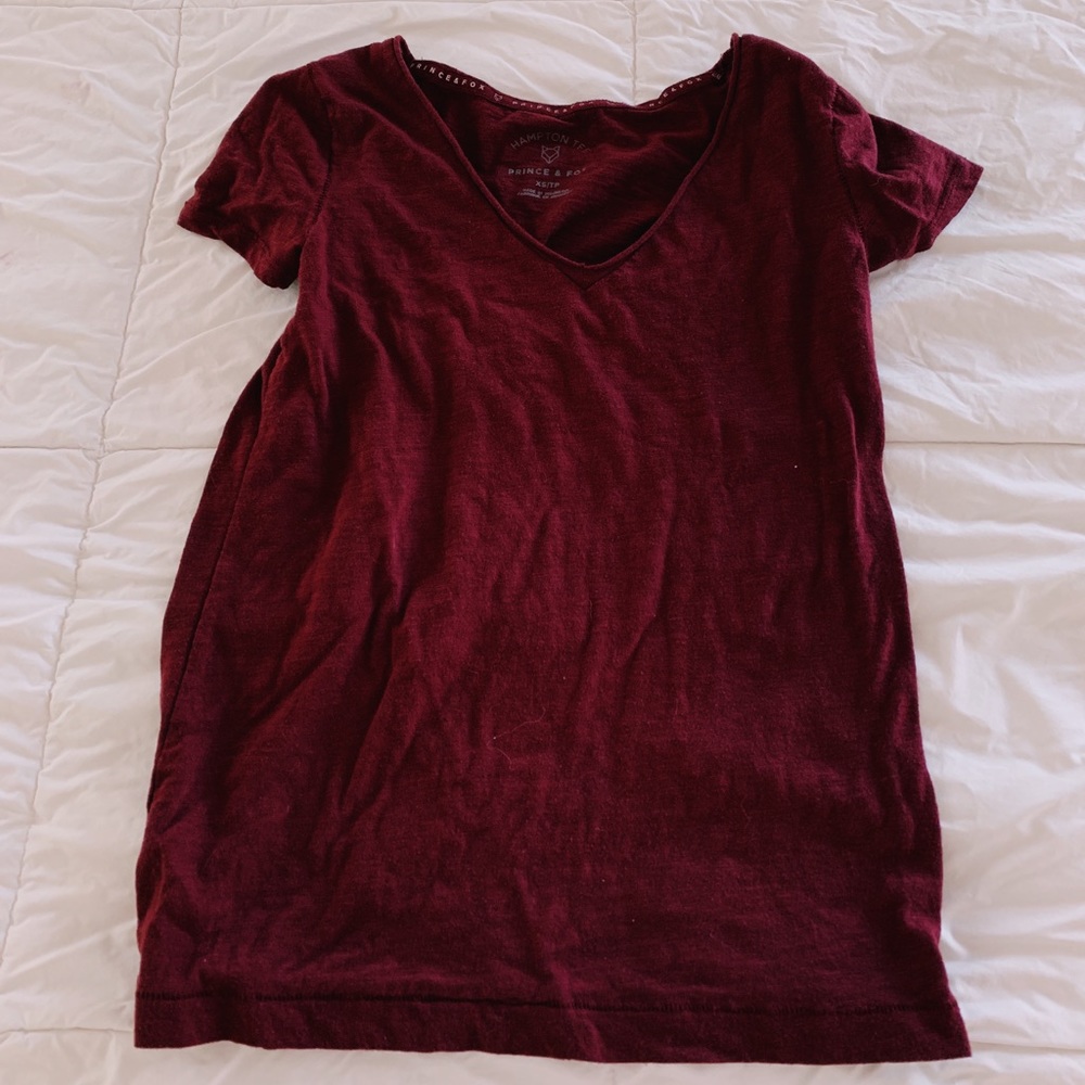 Pacsun maroon shirt